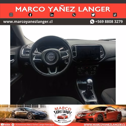 JEEP NEW COMPASS SPORT 2.4 / AÑO  KILOMETROS / EXCELENTE ESTADO
