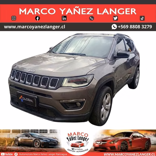 JEEP NEW COMPASS SPORT 2.4 / AÑO  KILOMETROS / EXCELENTE ESTADO