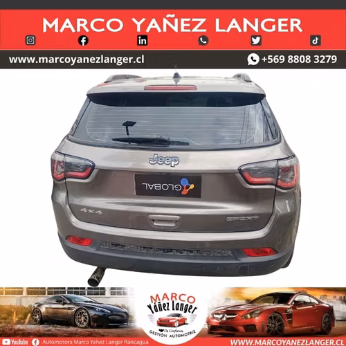 JEEP NEW COMPASS SPORT 2.4 / AÑO  KILOMETROS / EXCELENTE ESTADO