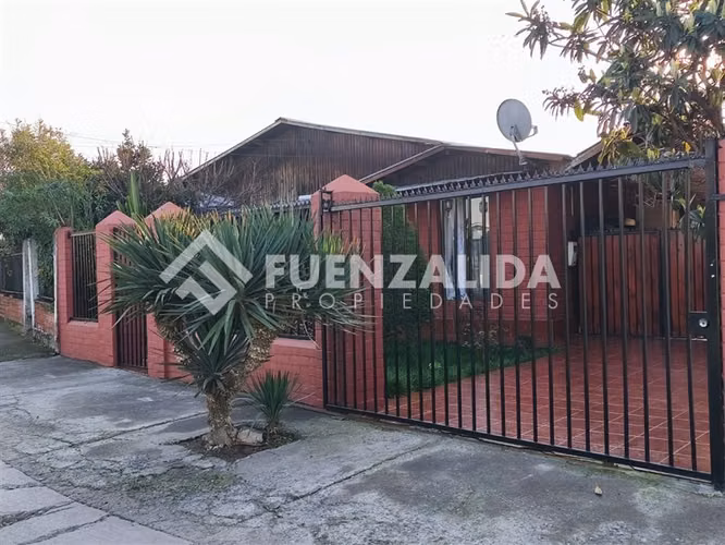 Venta de casa en Conchali, 2 dorm, 1 baño , 210m2/55m2.