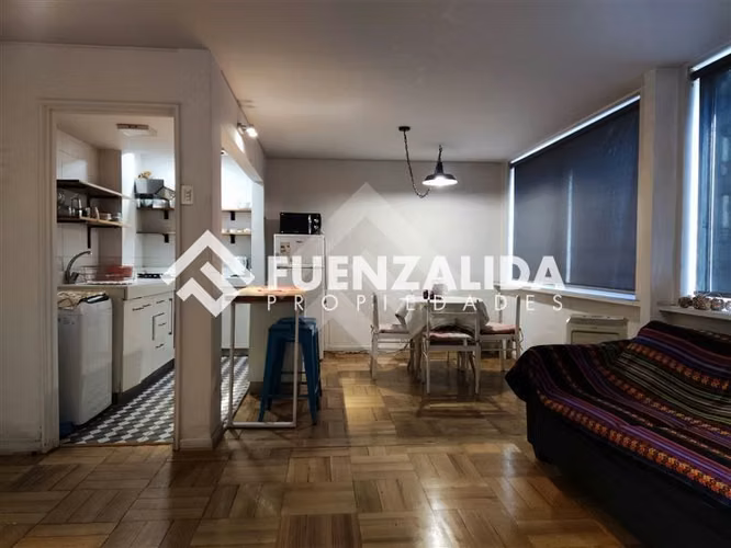 Arriendo departamento Santiago 1 dormitorio, M Bellas artes - Imagen 3
