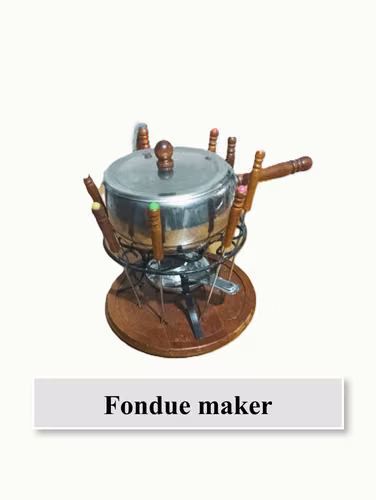 fondiu acer inoxidable