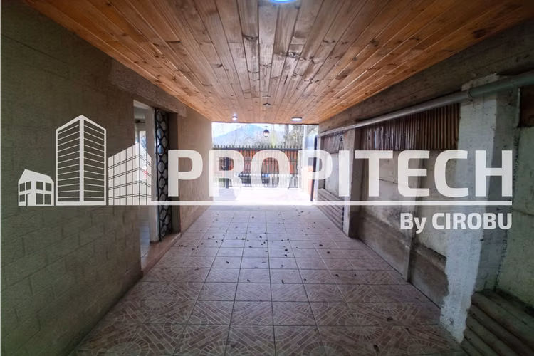Venta Casa 4D+3B+2E, CERCA A METRO TREN BUIN
