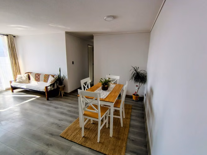 ARRIENDO DPTO 3D/2B/PISCINA BARRIO PLAZA VIVA - Imagen 3