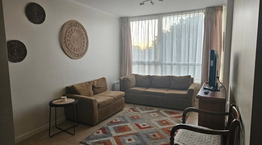 Arrendamos Departamento 2 Dormitorios, Amoblado Espacio Lucerna Temuco. - Imagen 3