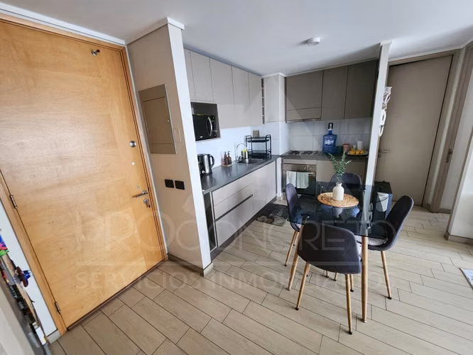 Arriendo depto 2D/2B Estac. y Bod. con terraza en San Miguel, Metro L2 - Imagen 5
