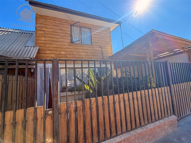 Casa 4 Dorm Estac Techado 2 Pisos Metrotren Paine - Imagen 3