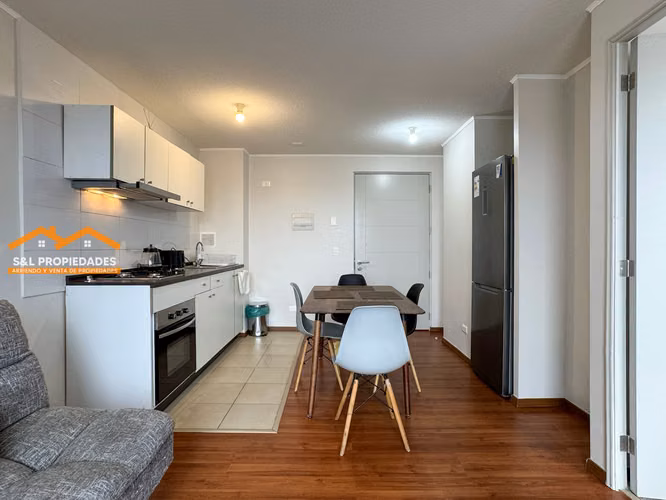 Departamento en Arriendo 1D 1B Amoblado Condominio Alto Volcanes Puerto Montt