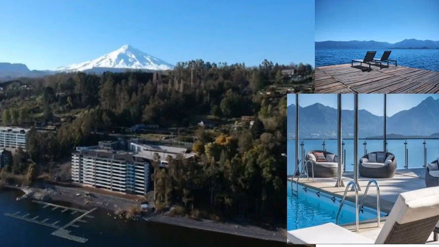 SE ARRIENDA DIARIO ESPECTACULAR DEPARTAMENTO ORILLA DEL LAGO VILLARRICA