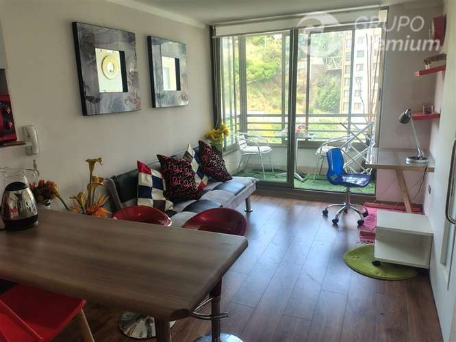 Excelente Arriendo Amoblado de 1 dorm. en Viña del Mar