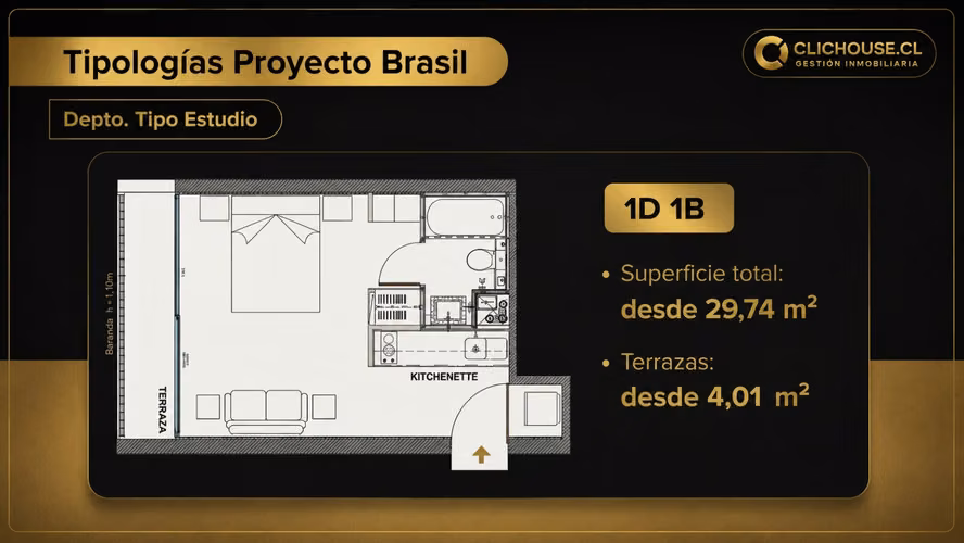 Proyecto Brasil 1290, Santiago - Imagen 5