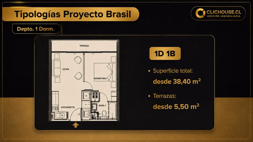 Proyecto Brasil 1290, Santiago - Imagen 8