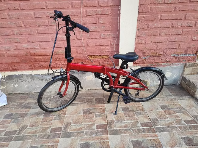 Bicicleta Plegable Roja Tern - Bicicleta Urbana