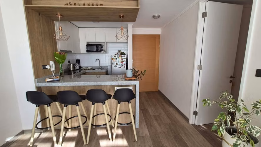 Moderno amplio un dormitorio