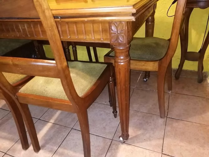 Comedor antiguo estilo Luis XVI - Imagen 4