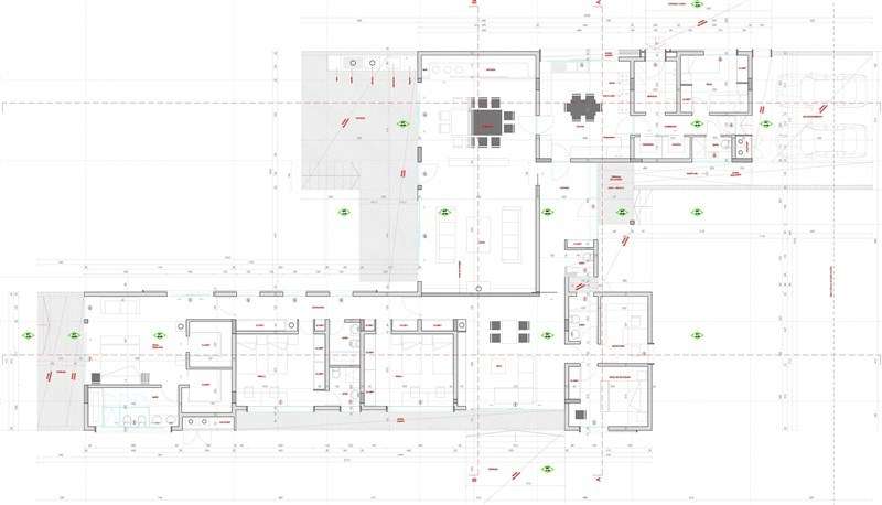 CASA Los Ingleses 357 m2 en 5005 de terreno 5 D 5B S. Estar y servicios