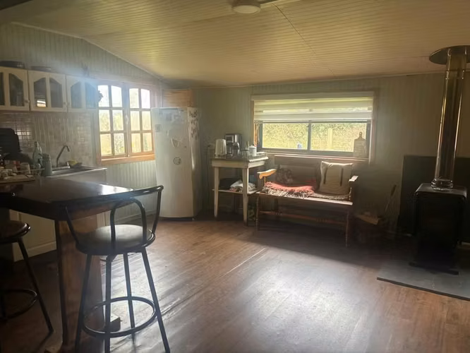 PARCELA DE 5000 M2 CON CASA EN LONCOPÁN