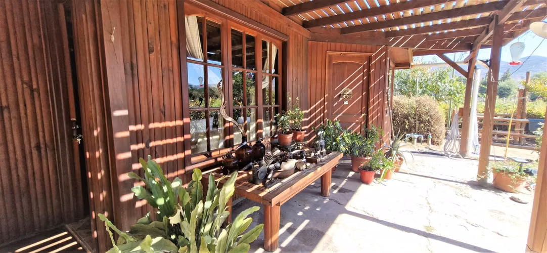 Parcela en venta de 2 hectáreas,  productiva, en El Melón, Nogales. 15.350 UF.