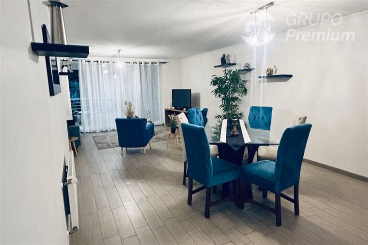 Depto en arriendo de 3D. 2B. 1Bodega 1Est, en Huechuraba P.F
