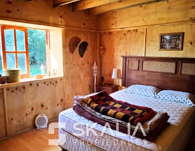 Venta parcela 5000 m2 con casa de 6 dormitorios en Yumbel