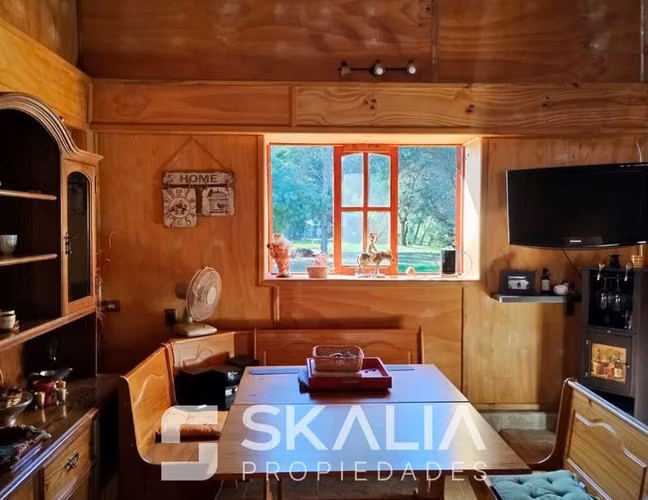 Venta parcela 5000 m2 con casa de 6 dormitorios en Yumbel