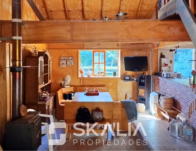 Venta parcela 5000 m2 con casa de 6 dormitorios en Yumbel