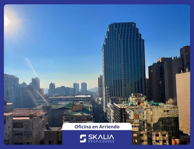 Arriendo oficina 275 m2 Torre Centenario Santiago Centro