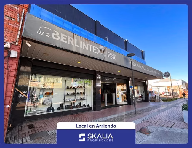 Arriendo local comercial 1.200 m2 Centro Los Ángeles