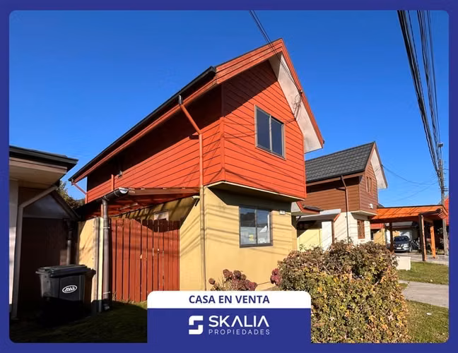 Casa en venta condominio 3 dormitorios San Pedro de la Paz