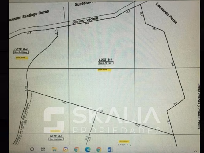 Venta Parcela 2.700 m2 sector Lucay a 45 Km de Concepcion.