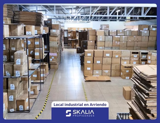 Industrial en arriendo en Estación Central 1.678 m2