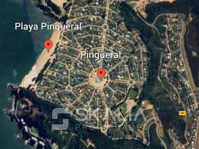 Venta Terreno 754 m2 Altos de Pingueral Tomé. 3 Terrazas