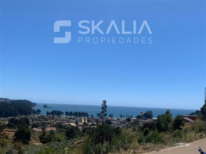 Venta terreno 754 m2 Altos de Pingueral Tomé. 3 Terrazas
