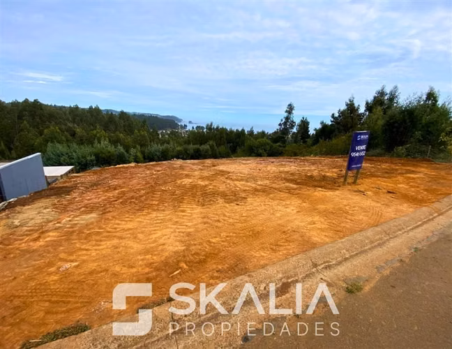 Venta terreno 754 m2 Altos de Pingueral Tomé. 3 Terrazas