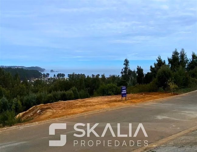 Venta terreno 754 m2 Altos de Pingueral Tomé. 3 Terrazas