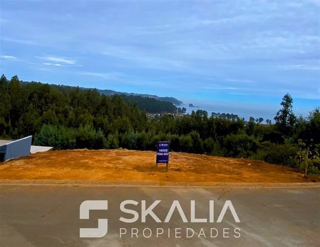 Venta terreno 754 m2 Altos de Pingueral Tomé. 3 Terrazas