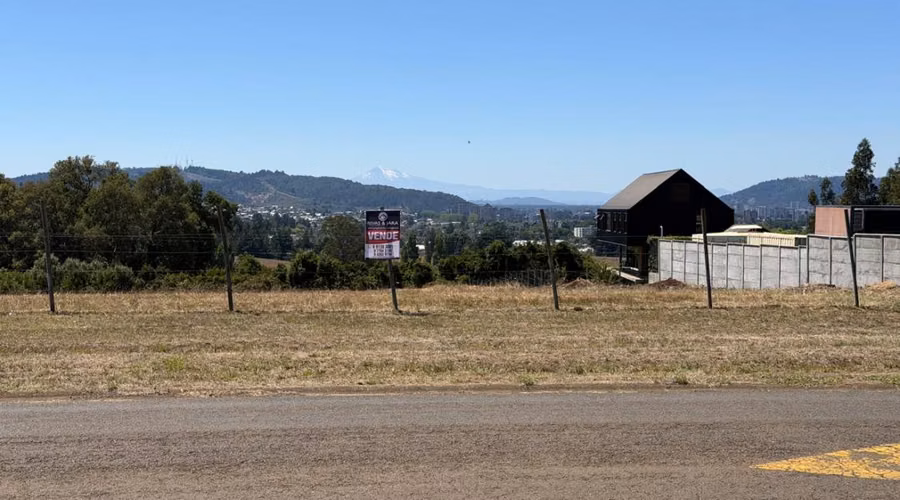 Vendemos Inmejorable Parcela Linda Vista Volcanes Lomas Del Carmen Temuco