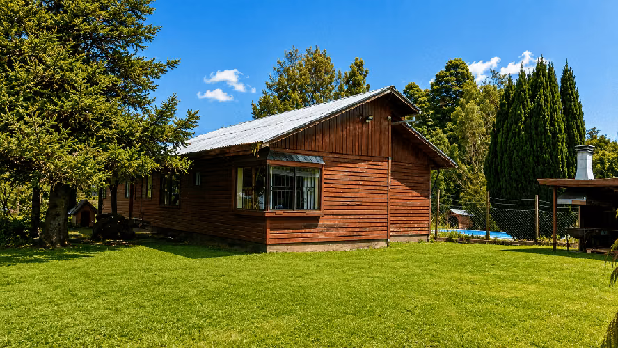 Hermosa casa en parcela para arriendo diario en Angachilla, Valdivia