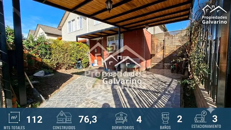 Casa en venta en Peñaflor: Conectividad y seguridad