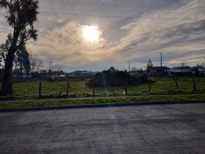 Terreno esquina de 4.895 m² en pleno Cherquenco, comuna de Vilcún — La Araucanía