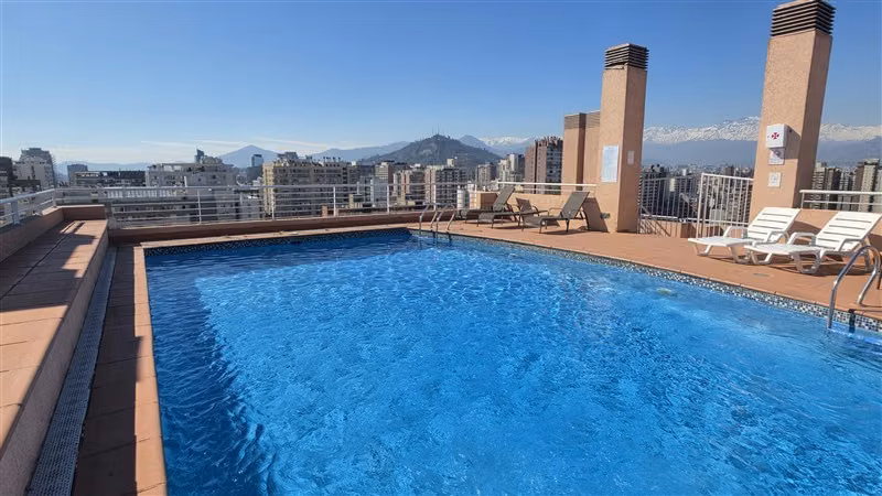 Departamento en arriendo de 1 dorm. en Santiago - Imagen 2