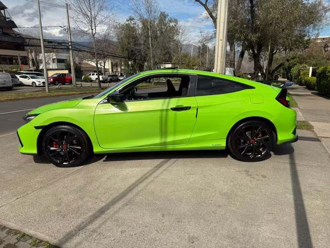 HONDA CIVIC SI 1.5 TURBO MEC FULL CUERO TECHO CARPLAY VER EN LAS CONDES 2018
