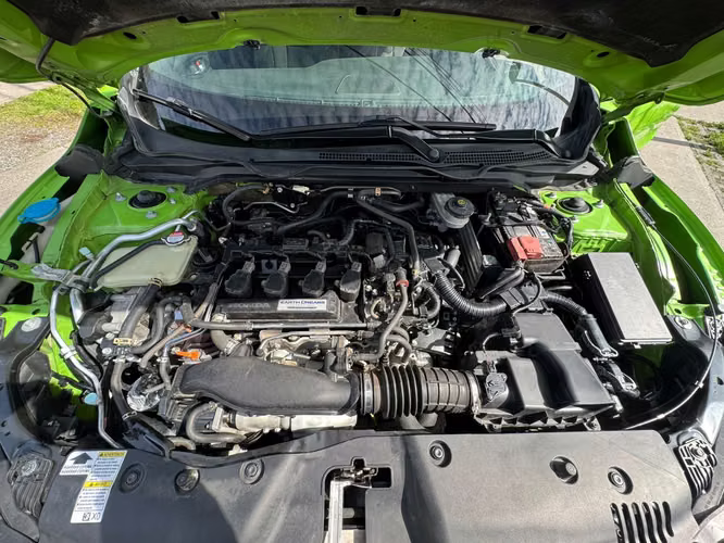 HONDA CIVIC SI 1.5 TURBO MEC FULL CUERO TECHO CARPLAY VER EN LAS CONDES 2018