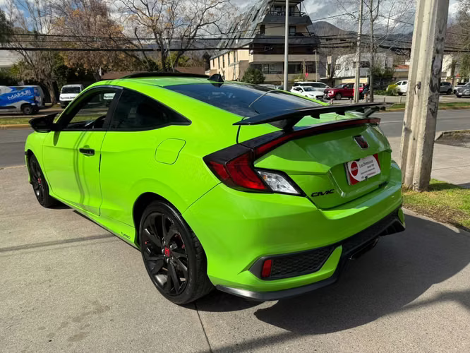 HONDA CIVIC SI 1.5 TURBO MEC FULL CUERO TECHO CARPLAY VER EN LAS CONDES 2018
