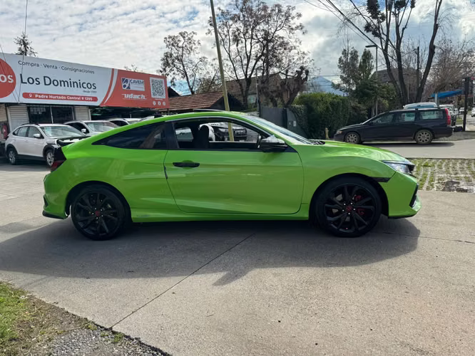 HONDA CIVIC SI 1.5 TURBO MEC FULL CUERO TECHO CARPLAY VER EN LAS CONDES 2018
