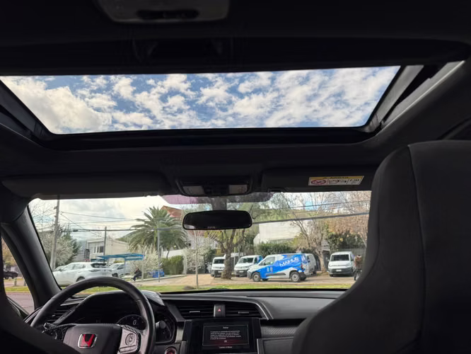 HONDA CIVIC SI 1.5 TURBO MEC FULL CUERO TECHO CARPLAY VER EN LAS CONDES 2018