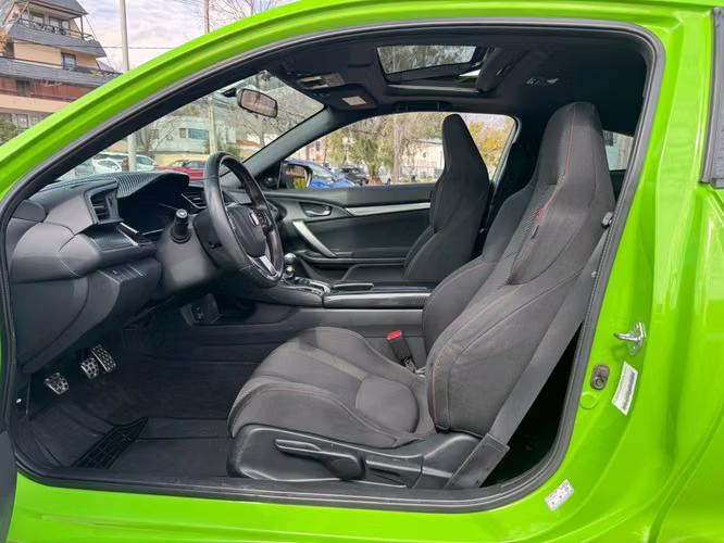 HONDA CIVIC SI 1.5 TURBO MEC FULL CUERO TECHO CARPLAY VER EN LAS CONDES 2018