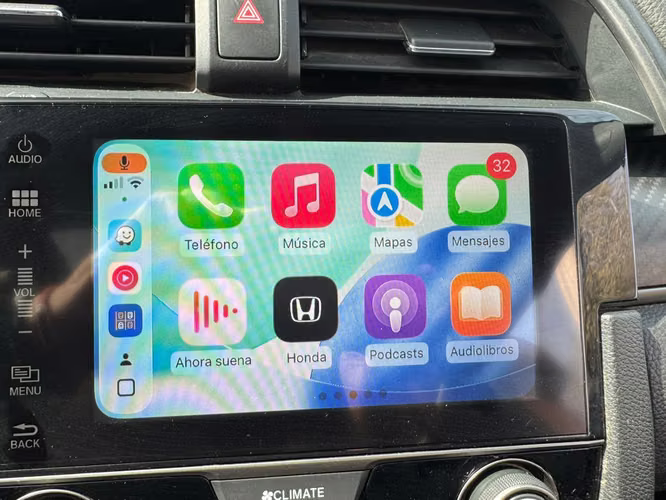 HONDA CIVIC SI 1.5 TURBO MEC FULL CUERO TECHO CARPLAY VER EN LAS CONDES 2018