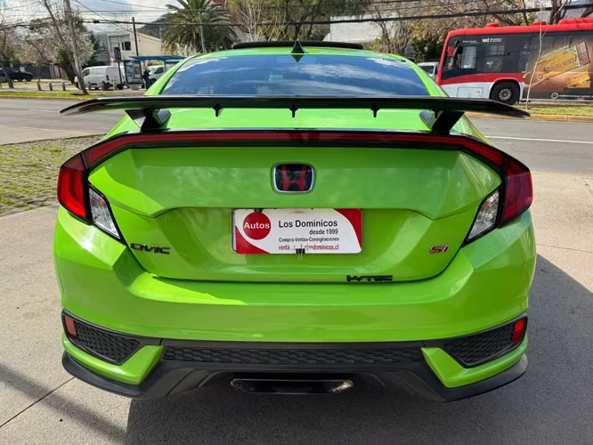 HONDA CIVIC SI 1.5 TURBO MEC FULL CUERO TECHO CARPLAY VER EN LAS CONDES 2018