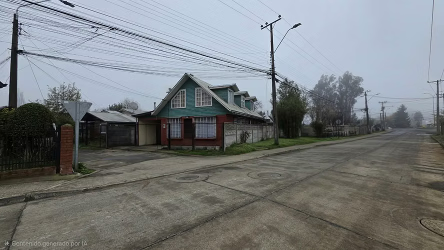 Casa de 5 dormitorios y estacionamiento en excelente ubicación de Labranza